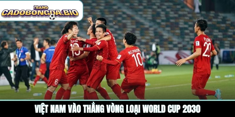 Việt Nam vào thẳng vòng loại World Cup 2030